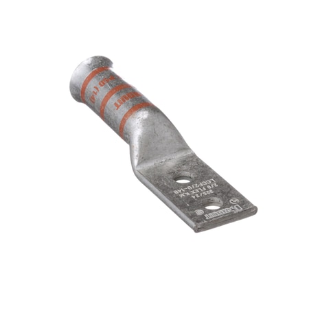 Panduit Copper Compression Lug, 2 Hole, 2/0 AWG,  LCCF2/0-14B-X